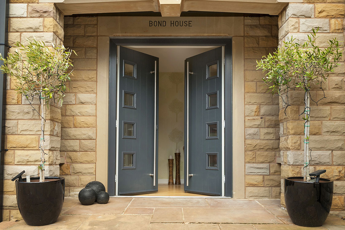 Milano double entrance door in Hailsham