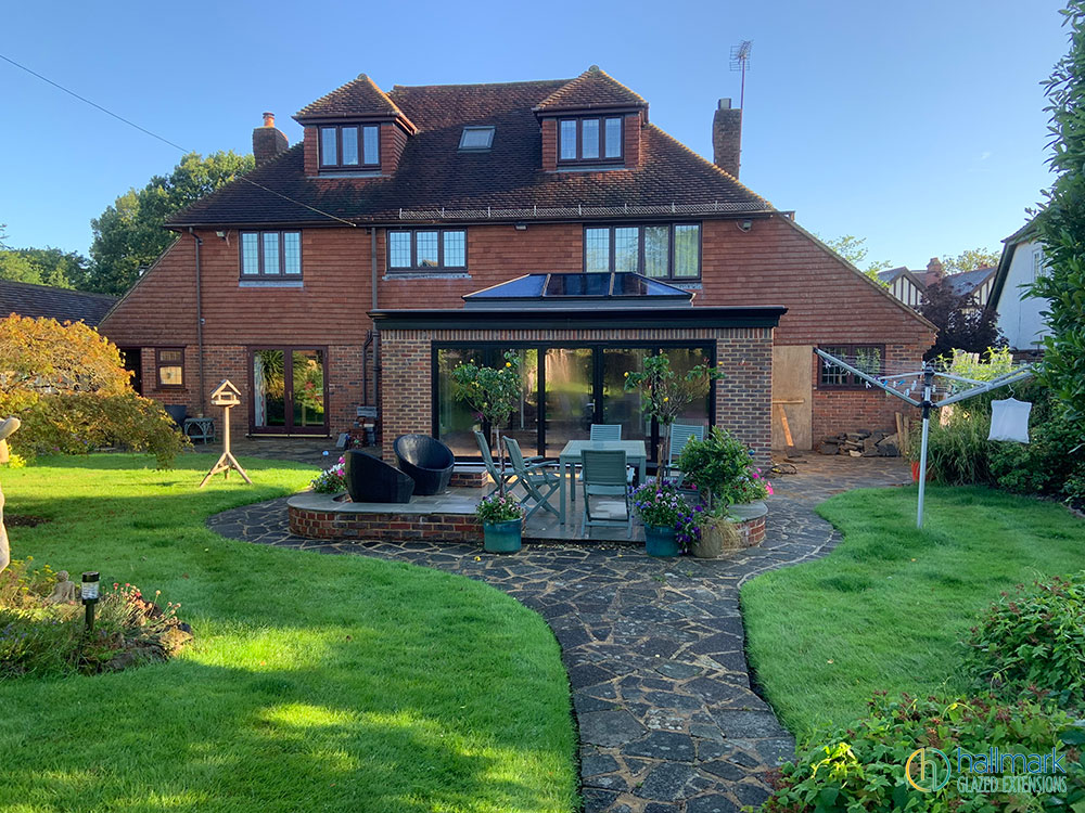 Custom Aluminium Orangery in Halisham