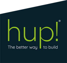 hup! Logo Flag hup! Logo Flag