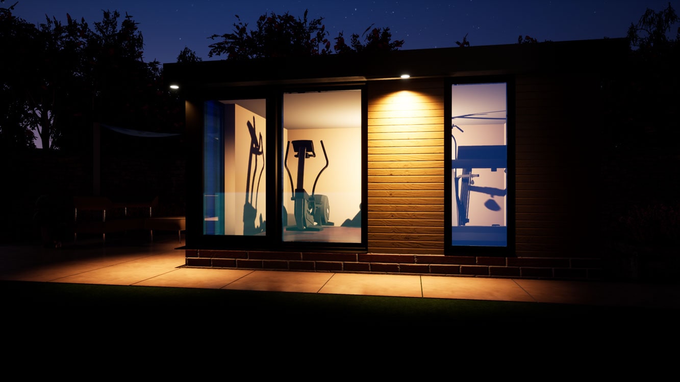 Home Gym Garden Studio - Hallmark Glazed Extensions