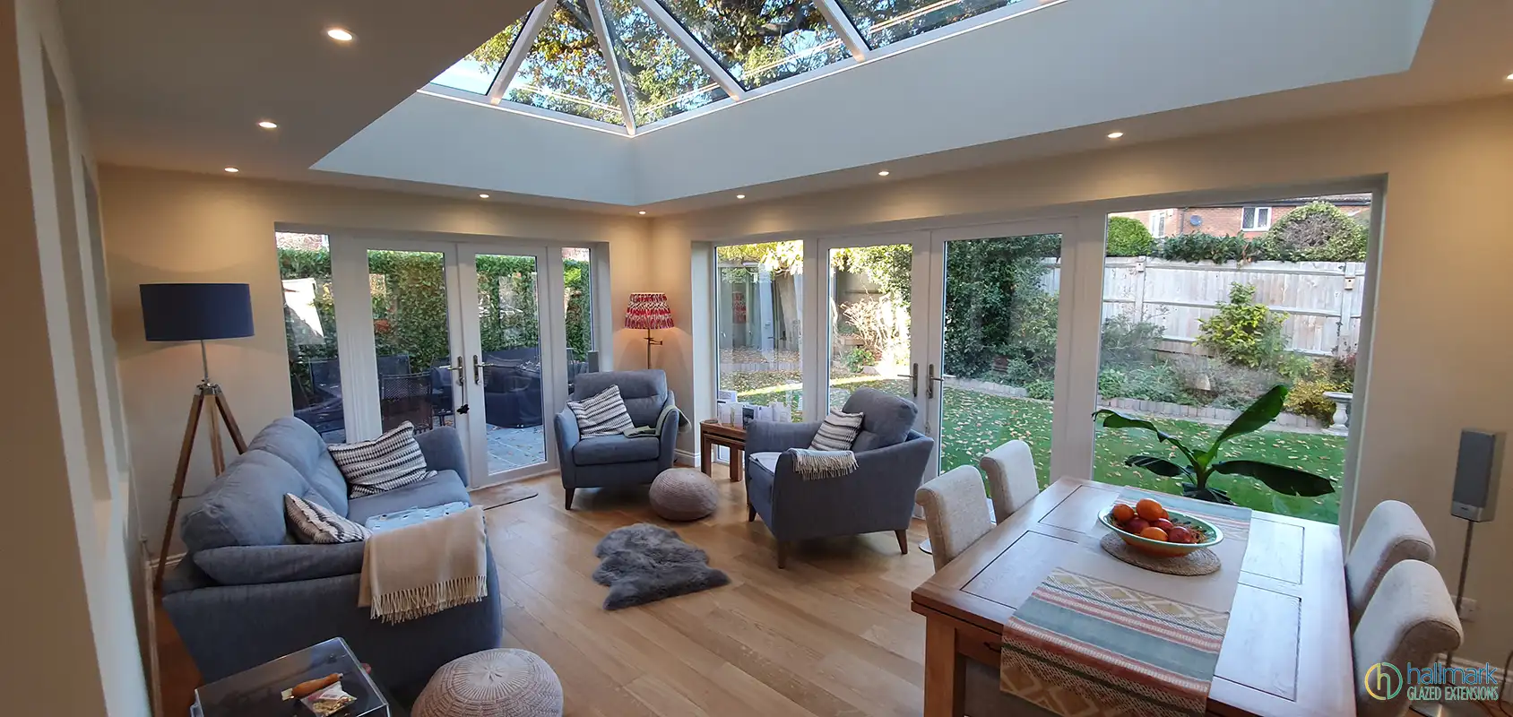 Mr Hook - PVC Aluminium Orangery - HallmarkGlazedExtensions.co.uk
