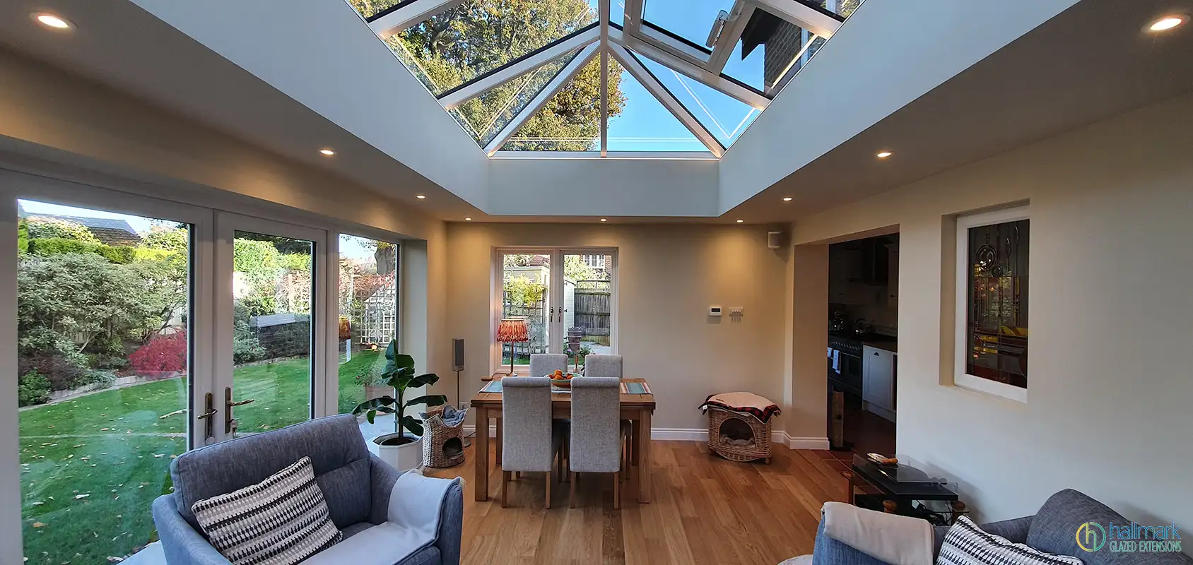 Mr Hook - PVC Aluminium Orangery - HallmarkGlazedExtensions.co.uk