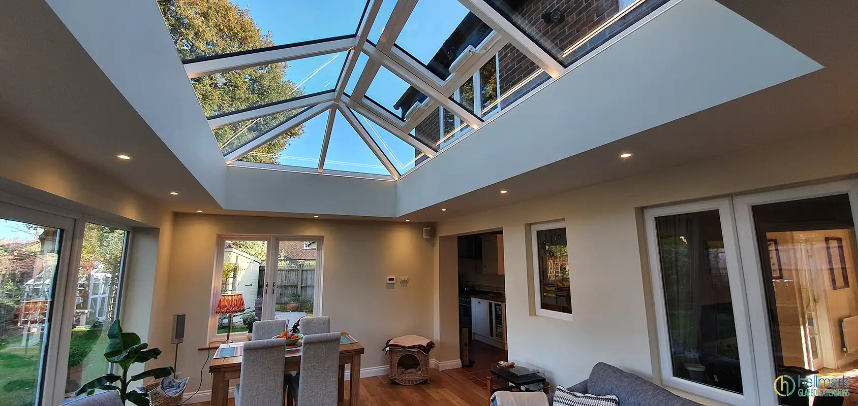 Mr Hook - PVC Aluminium Orangery - HallmarkGlazedExtensions.co.uk