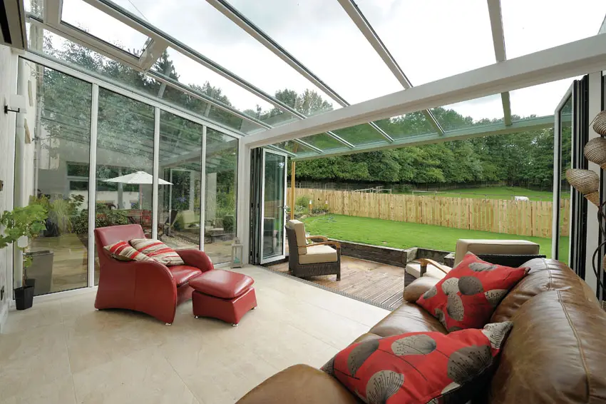 Ultraframe Veranda Interior - Hallmark Glazed Extensions