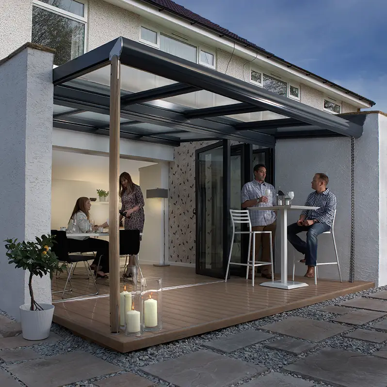 Ultraframe Veranda Twilight - Hallmark Glazed Extensions