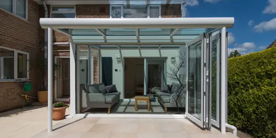 Ultraframe Veranda White - Hallmark Glazed Extensions