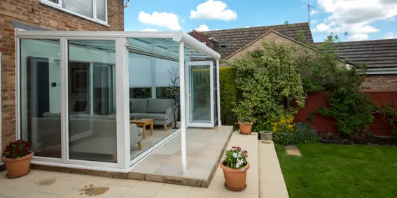 Ultraframe Veranda White - Hallmark Glazed Extensions
