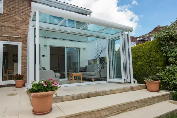 Ultraframe Veranda White - Hallmark Glazed Extensions