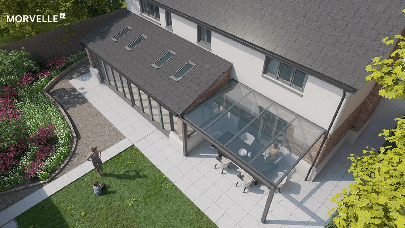 Lean-to Aerial Verandha - Morvelle