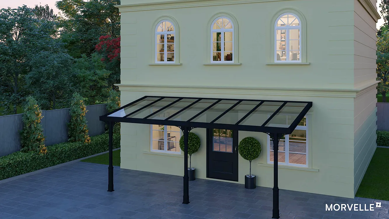 Traditional lean-to verandha - Morvelle