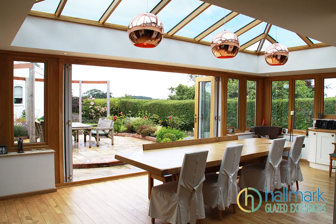 Oak Orangery Bi-Fold Doors Eastbourne