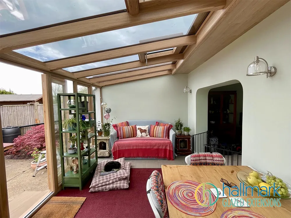 Oak Lean-to Conservatory