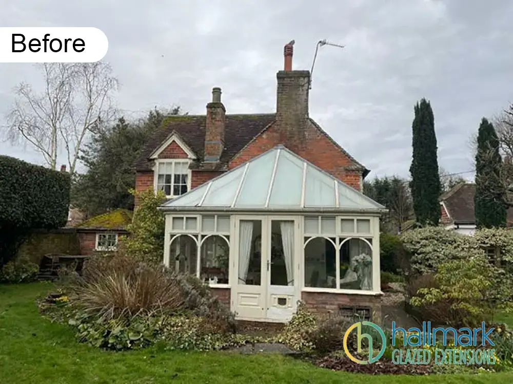 Gray - Sapele Hardwood Orangery - Listed Property