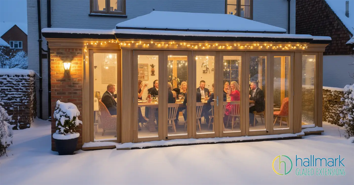 Are conservatories cold in winter? Not when they are designed like this Are conservatories cold in winter? Not when they are designed like this