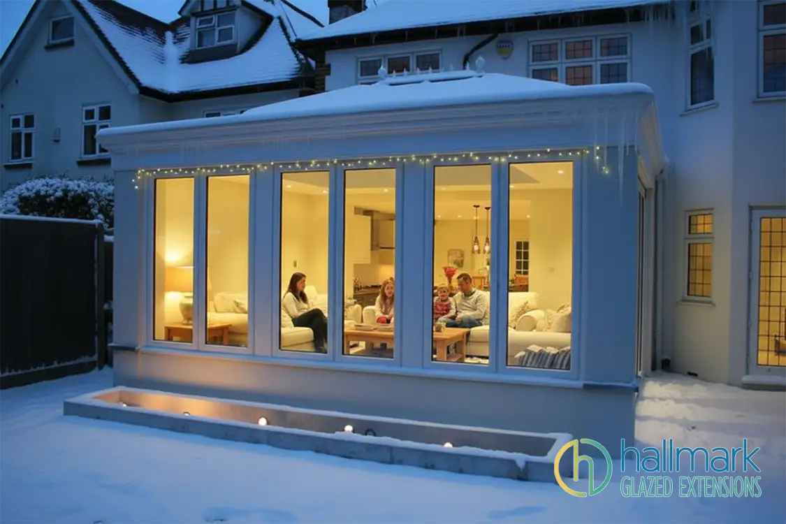 Are conservatories cold in winter? Not when they are designed like this Are conservatories cold in winter? Not when they are designed like this