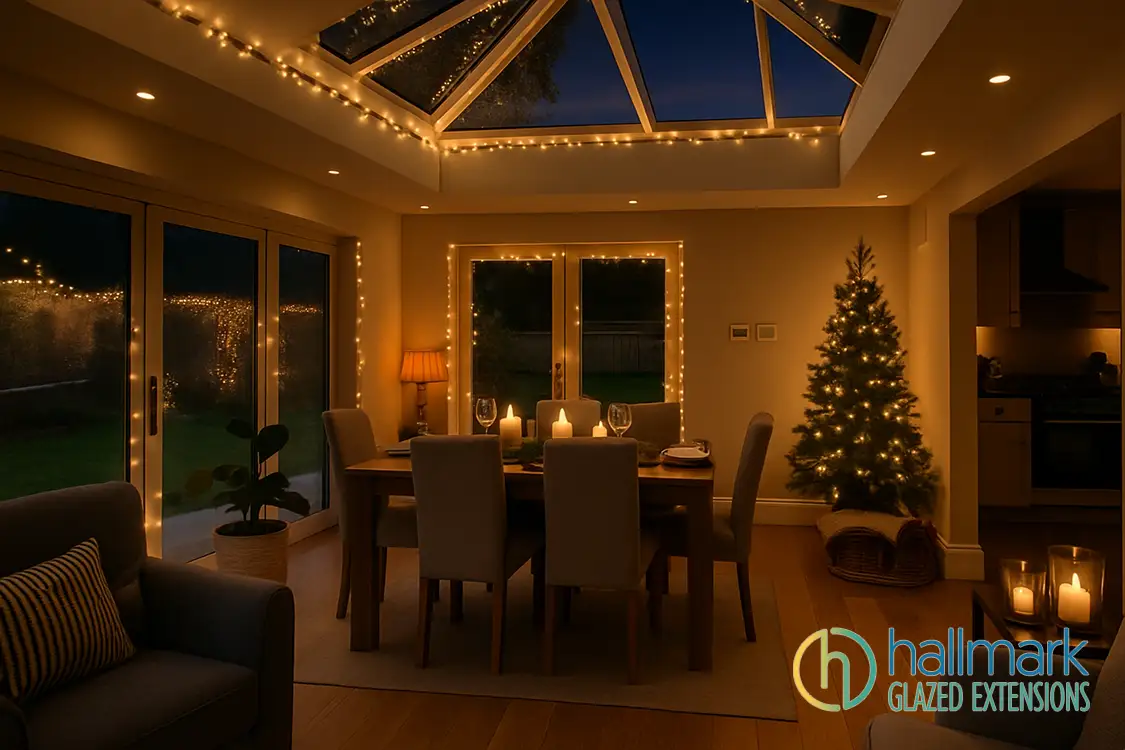 Modern Orangery Kitchen Extension - Hallmark Glazed Extensions