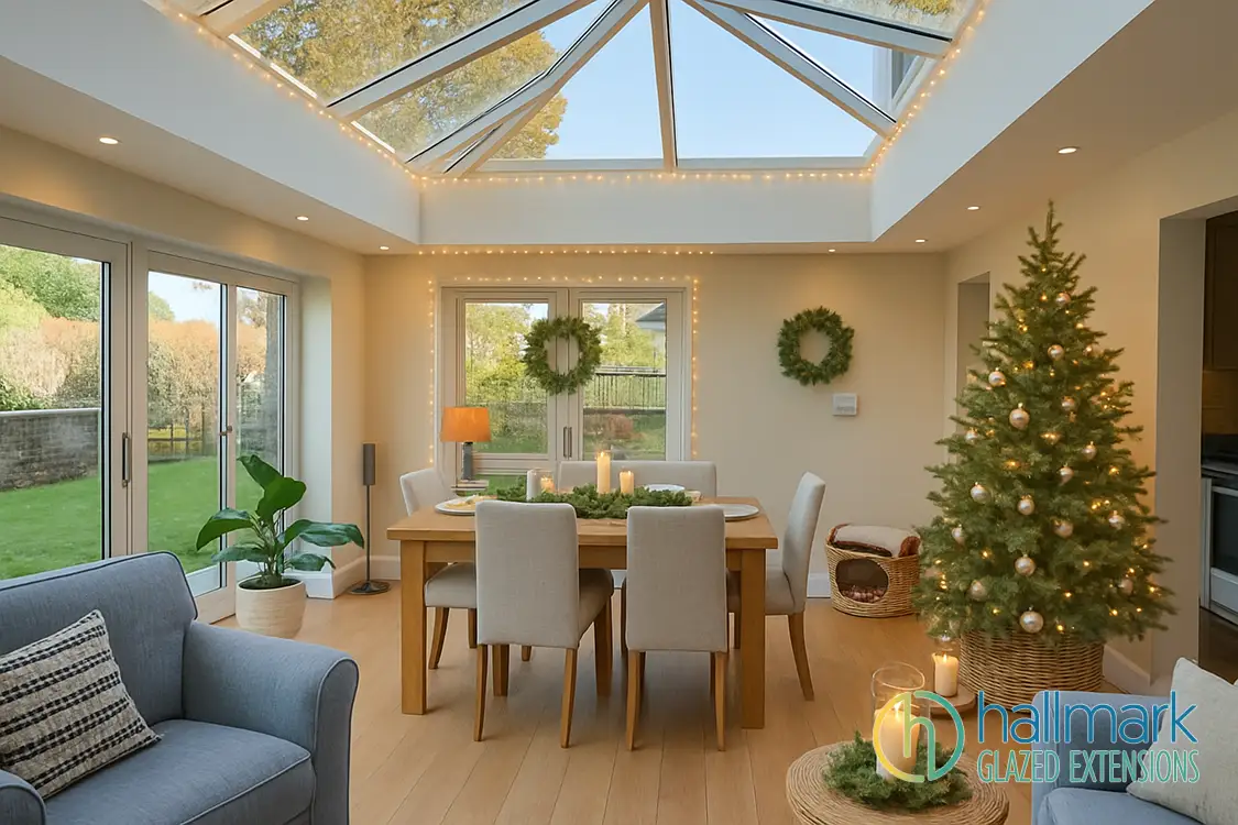 Modern Orangery Kitchen Extension - Hallmark Glazed Extensions