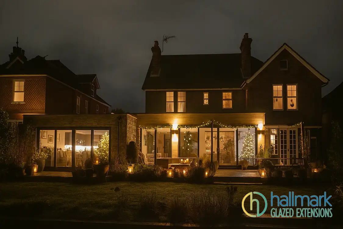 Modern Orangery Kitchen Extension - Hallmark Glazed Extensions