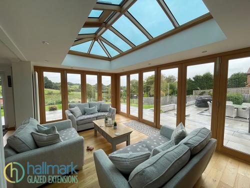 Oak Orangery Bifold Doors Uckfield