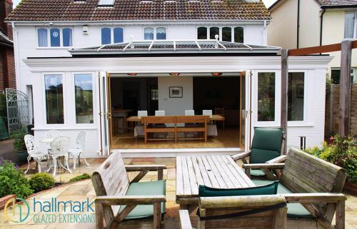 Oak Orangery Bifold Doors West Sussex