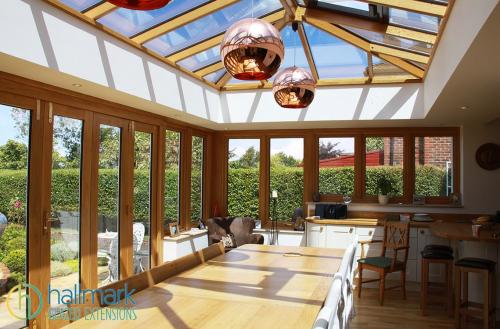 Oak Orangery Bifold Doors West Sussex